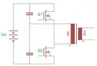 half bridge convertor