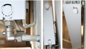 radiator aansluiten